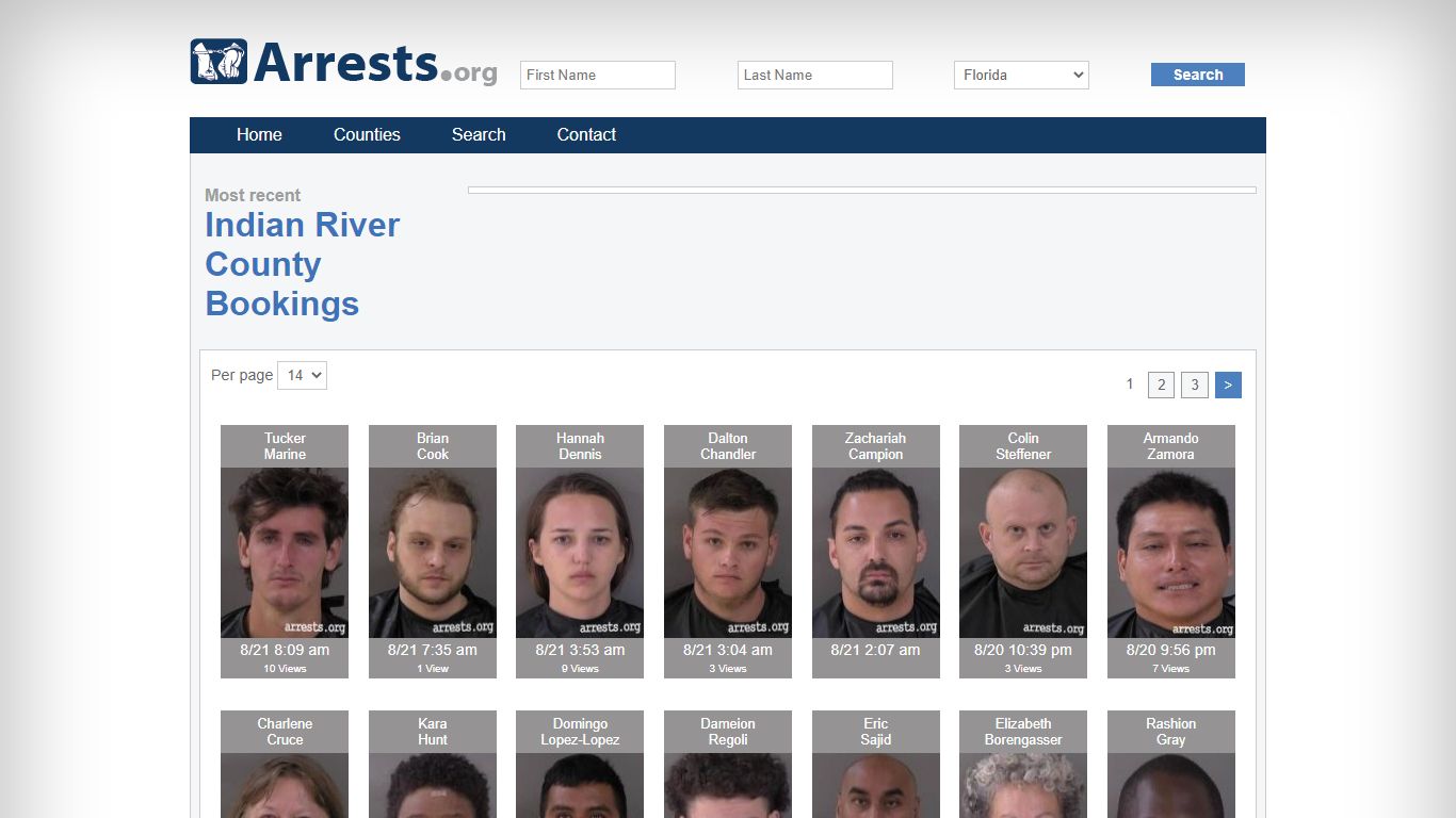 Indian River County Arrests and Inmate Search